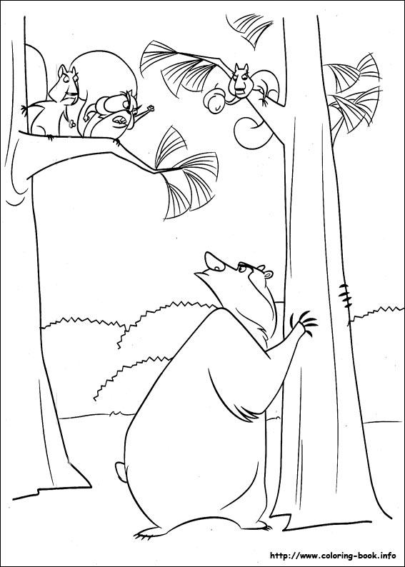 Open Season coloring picture